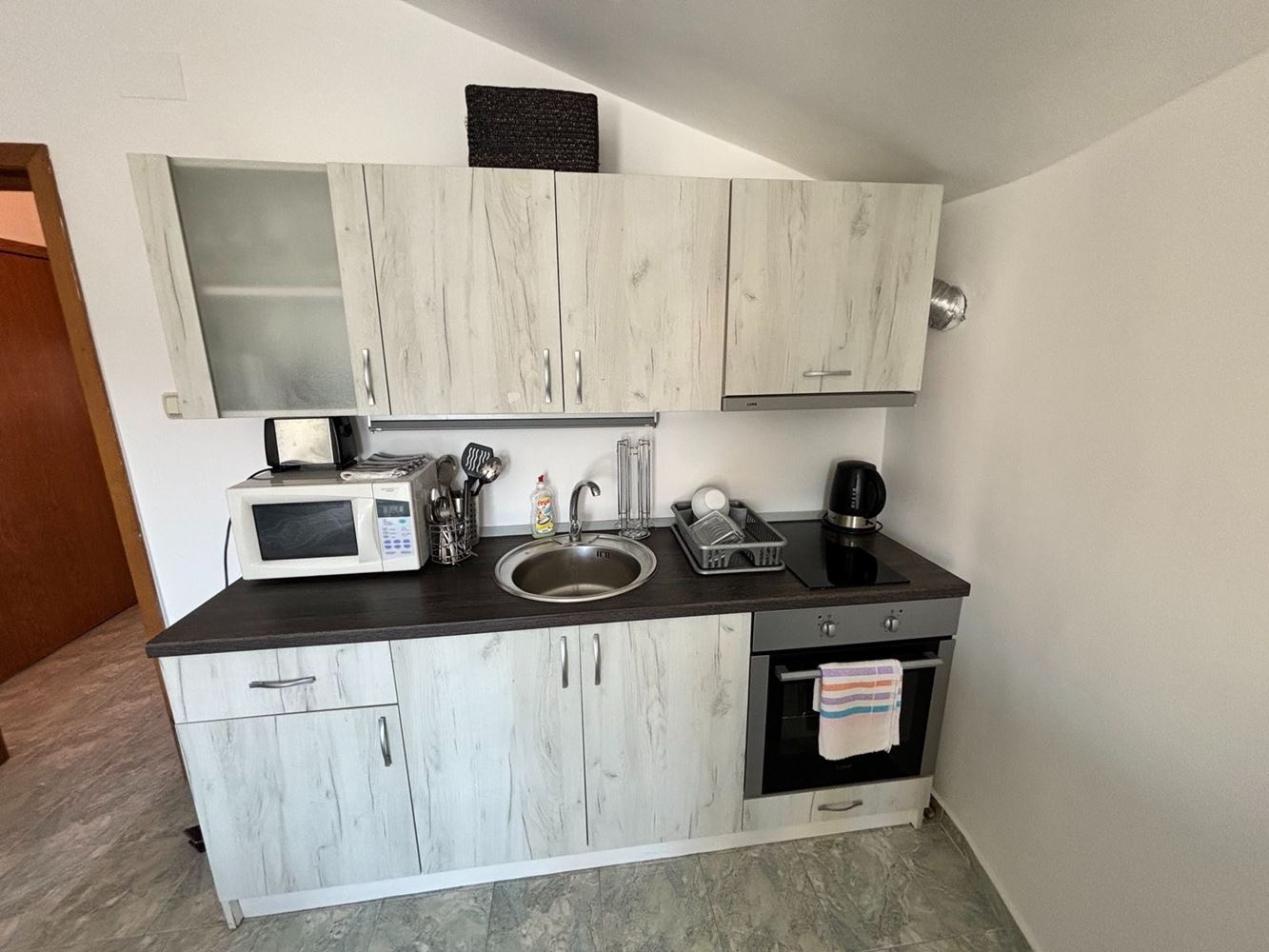 Apartament z dwiema sypialniami i panoramicznym widokiem na morze w Sveti Vlas