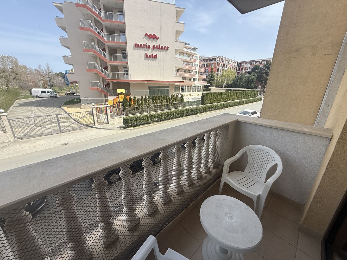 Komfort nad morzem i centralna lokalizacja – studio w nowoczesnym kompleksie w Słonecznym Brzegu