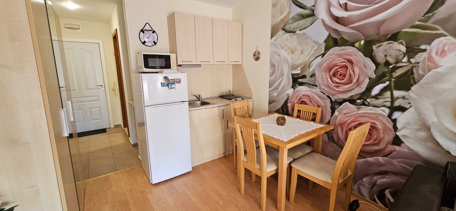  Stylowe studio z tarasem i doskonałymi udogodnieniami w Słonecznym Brzegu