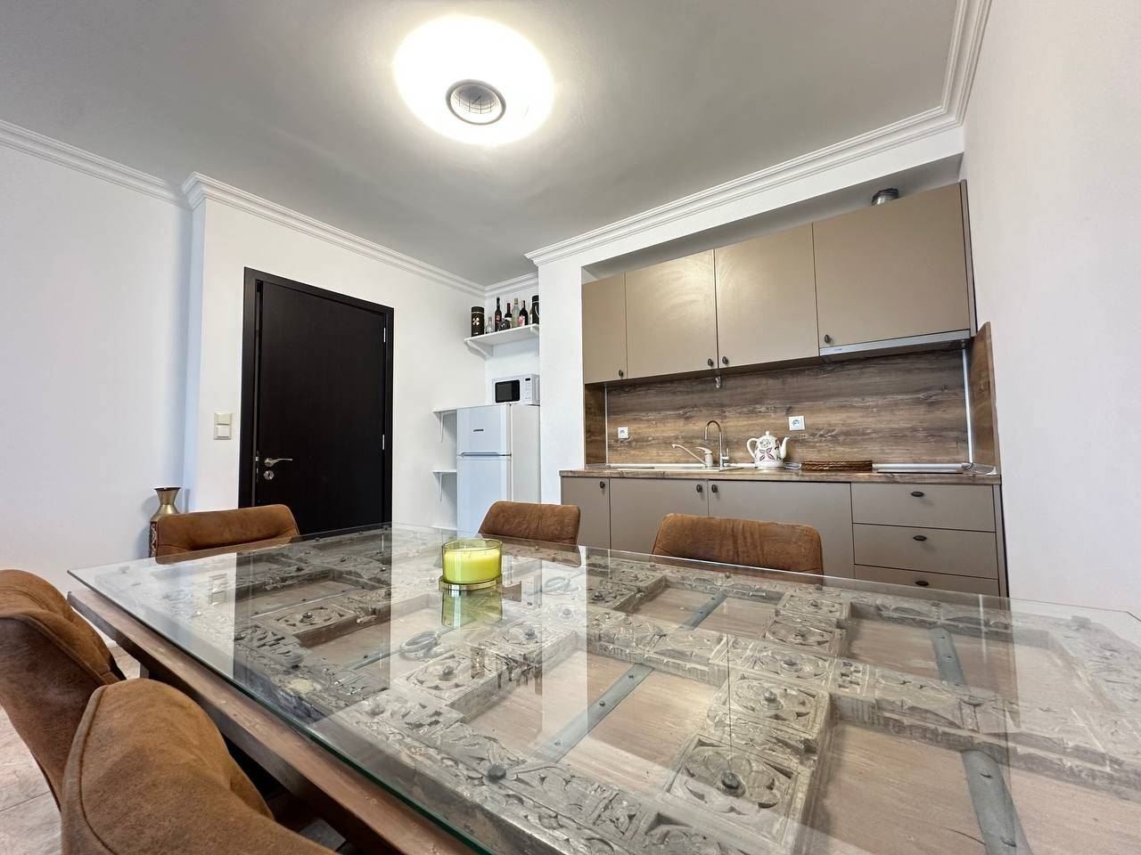 Apartament z dwiema sypialniami i widokiem na morze, 200 m od plaży w Świętym Własie