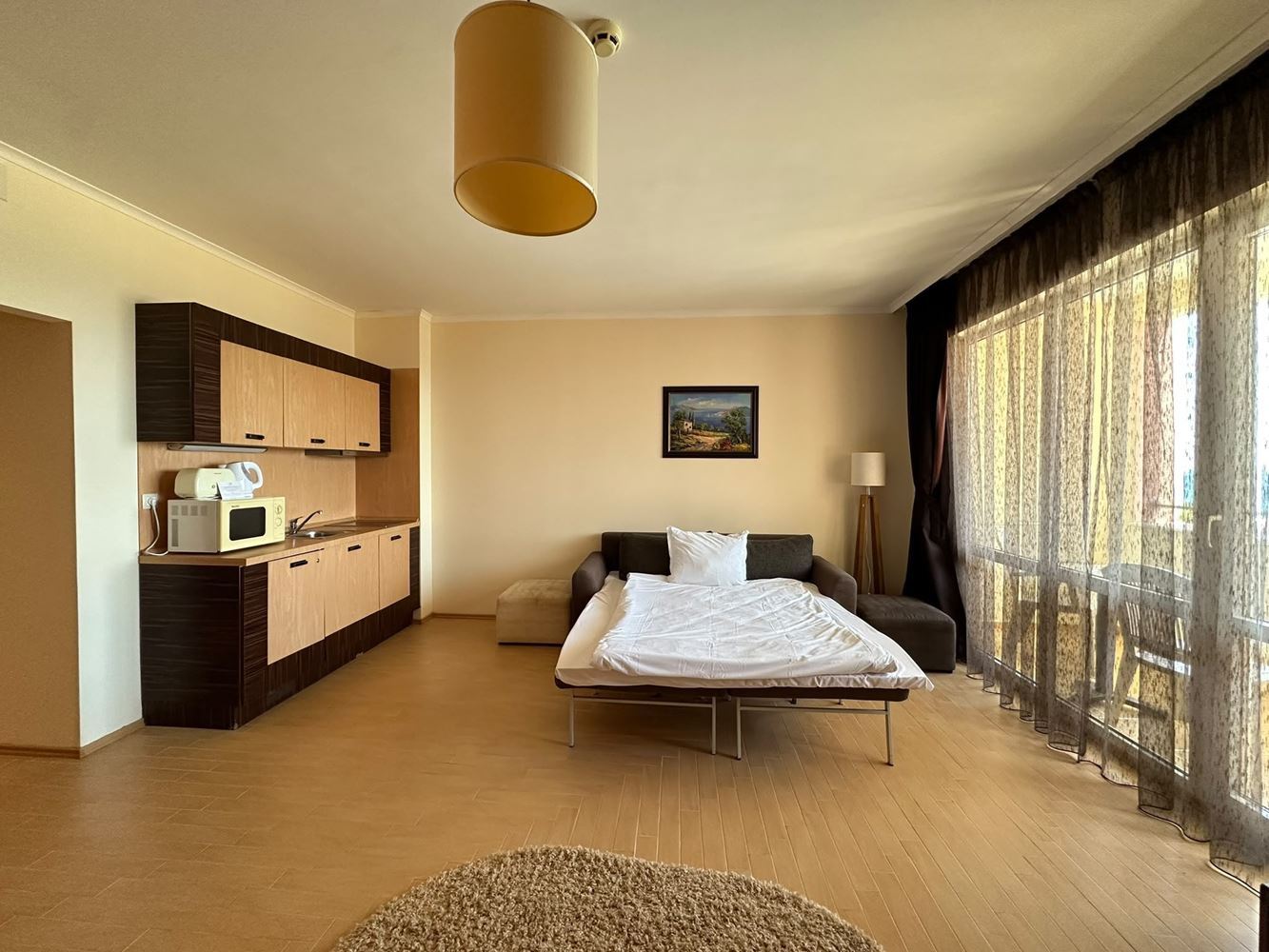 Apartament z imponującą panoramą morza w pierwszej linii w Słonecznym Brzegu
