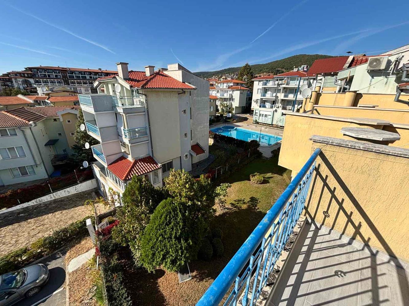 Apartament z dwiema sypialniami i panoramicznym widokiem na morze w Sveti Vlas