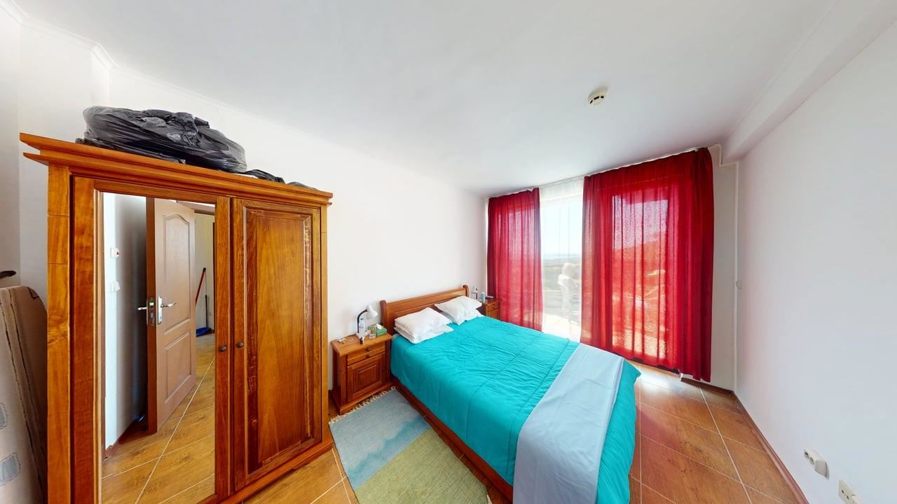 Przestronny apartament z jedną sypialnią i widokiem na morze w okolicach Słonecznego Brzegu