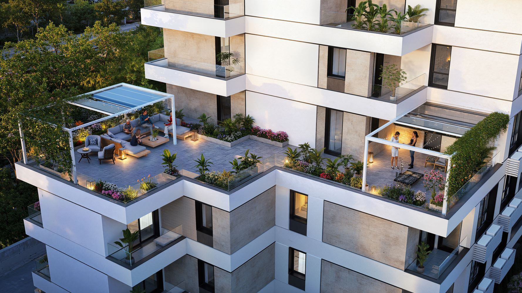 Nowoczesny apartament z jedną sypialnią w odległości spaceru od morza w Słonecznym Brzegu