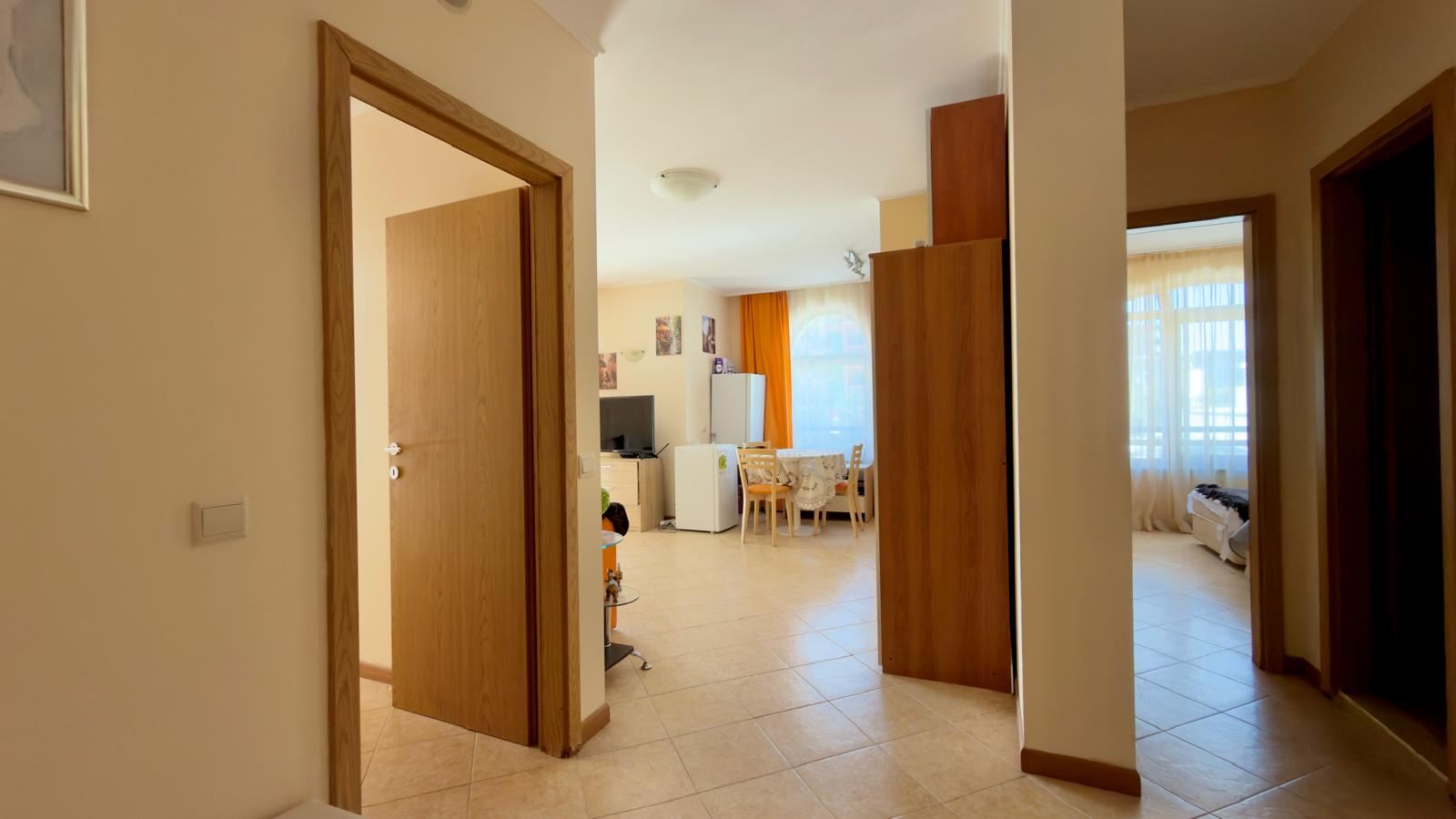 Przestronny apartament z dwiema sypialniami w luksusowym kompleksie w Słonecznym Brzegu