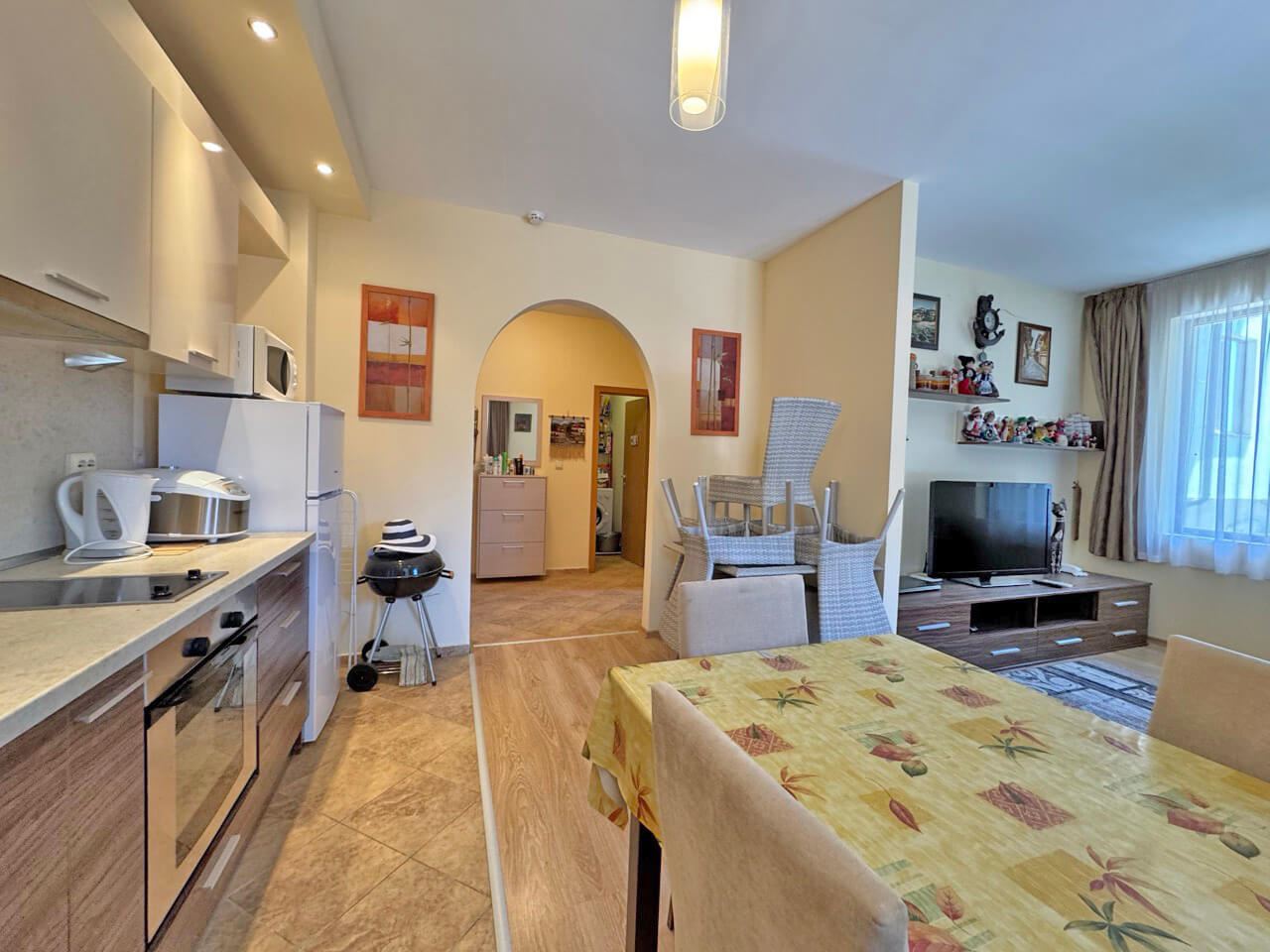 Apartament z jedną sypialnią na pierwszej linii w kompleksie premium w Sveti Vlas