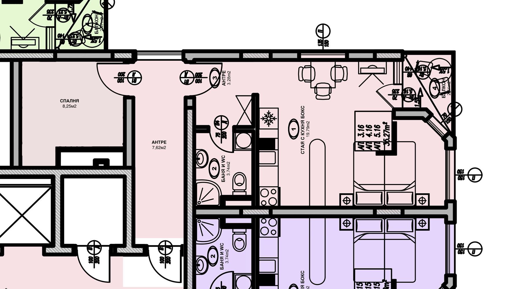 Przytulne mieszkanie z jedną sypialnią z widokiem na basen i tereny zielone w Słonecznym Brzegu – gotowe do użytku
