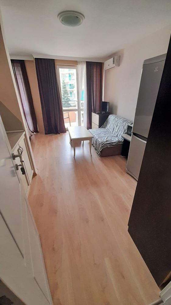 Eleganckie studio w prestiżowym kompleksie w Słonecznym Brzegu – doskonała inwestycja; w pełni gotowe do zamieszkania