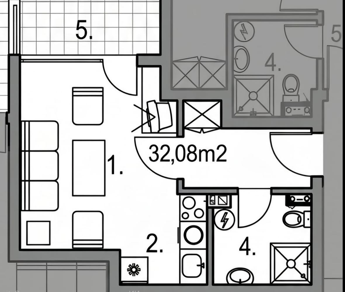 Przytulne studio z widokiem na ogród – doskonała okazja do zamieszkania lub inwestycji w Słonecznym Brzegu
