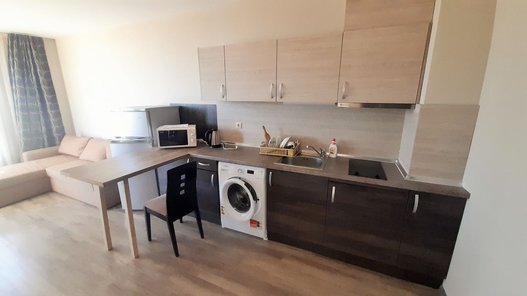 Atrakcyjny apartament z jedną sypialnią z widokiem na morze i góry w Świętym Własie