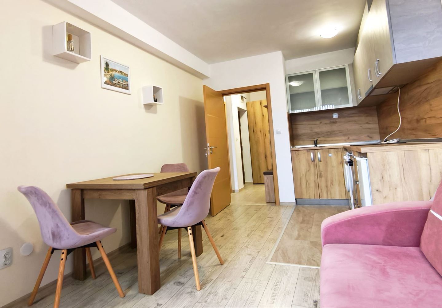 Przytulne mieszkanie z jedną sypialnią w nowej dzielnicy Nesebyru – bez opłaty za utrzymanie