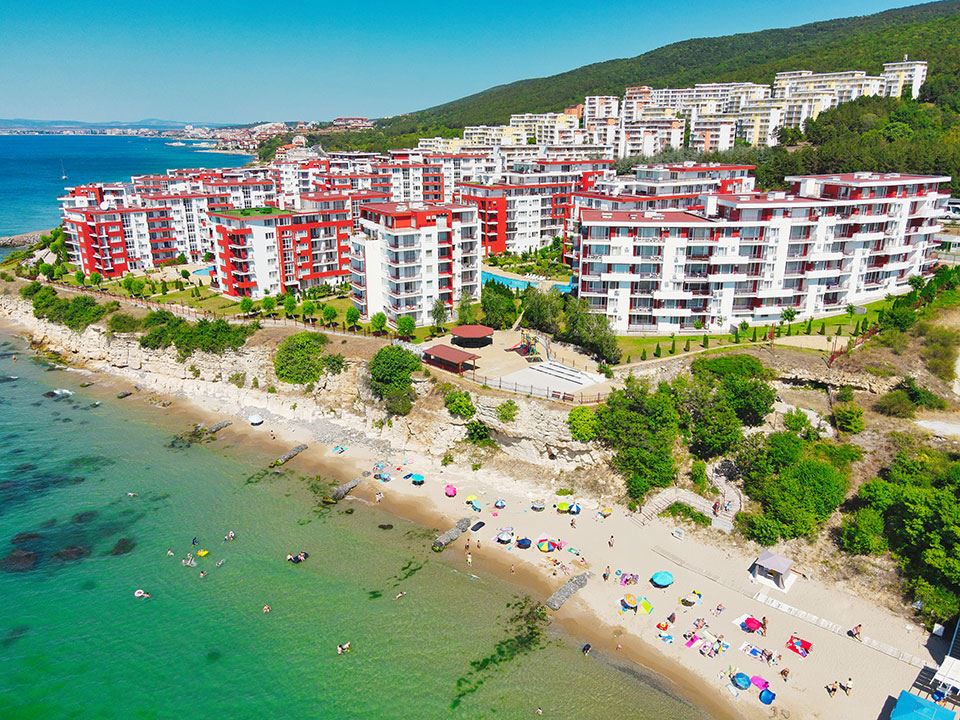 Przepiękny apartament z jedną sypialnią w Świętym Własie z widokiem na morze – doskonała inwestycja kilka kroków od plaży