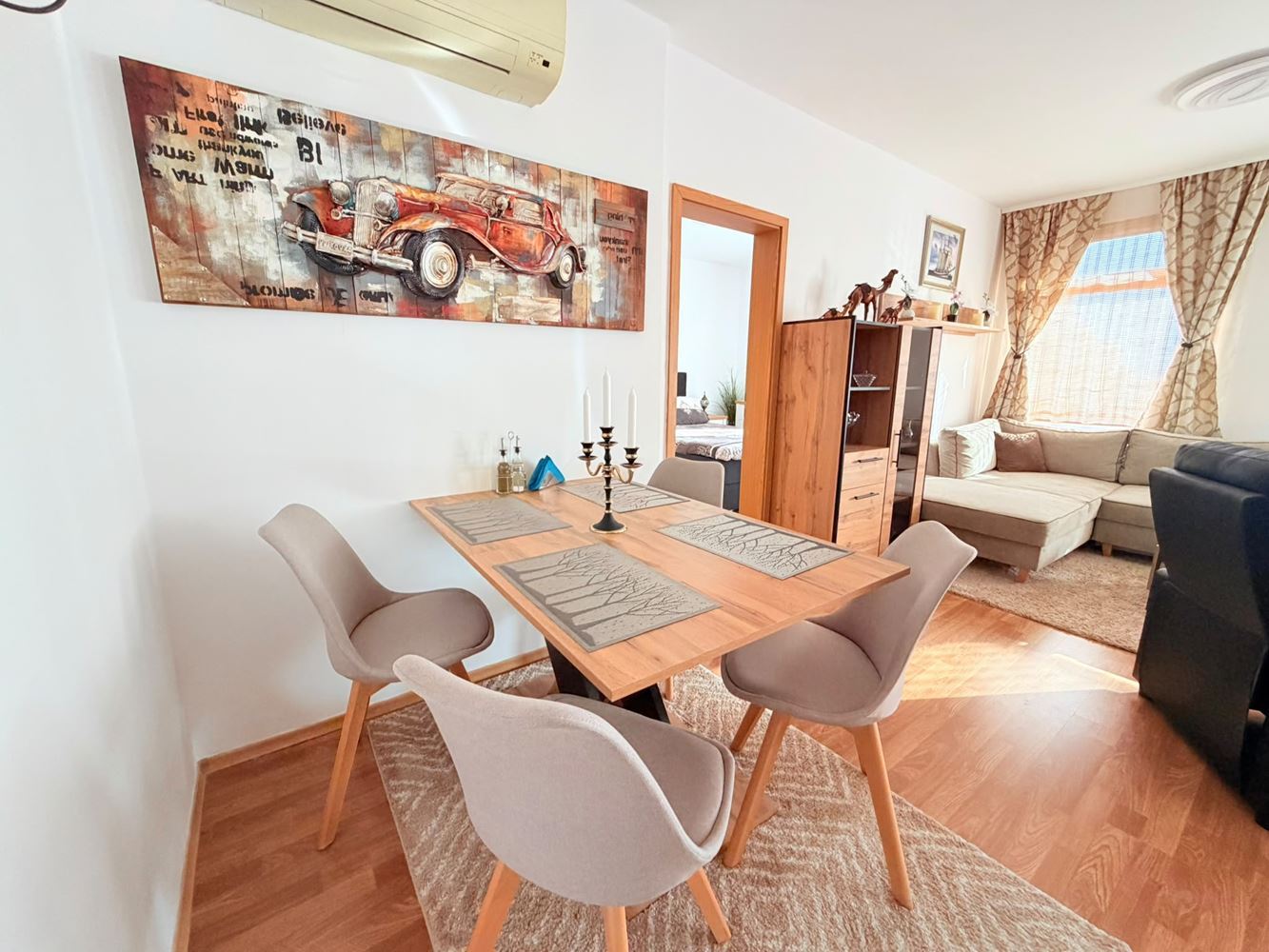 Luksusowy apartament z dwiema sypialniami i widokiem na basen w Aheloy – w pełni umeblowany i gotowy do zamieszkania