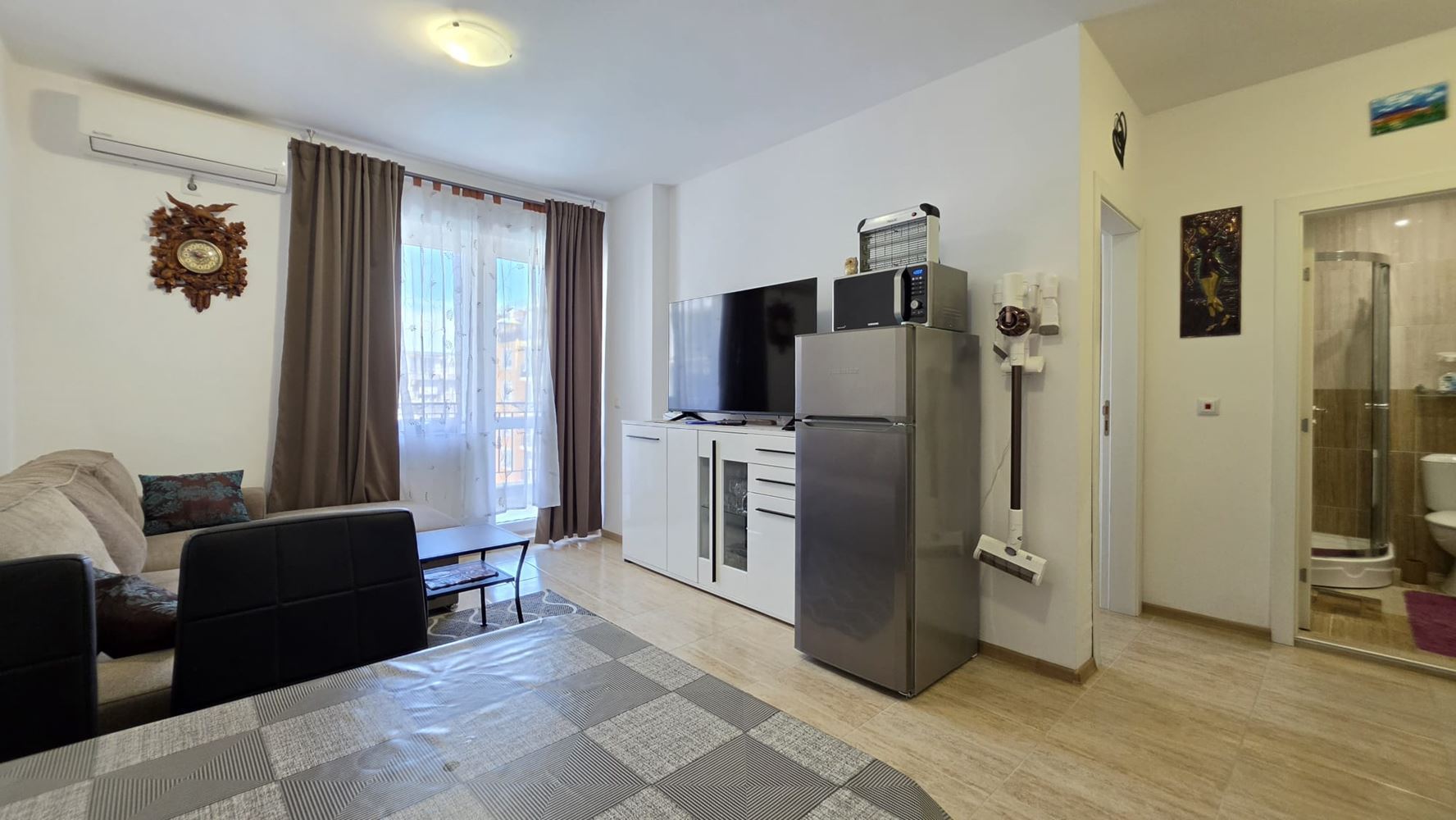 Przytulny apartament z jedną sypialnią w centralnej części Słonecznego Brzegu – doskonały wybór na wypoczynek i inwestycję