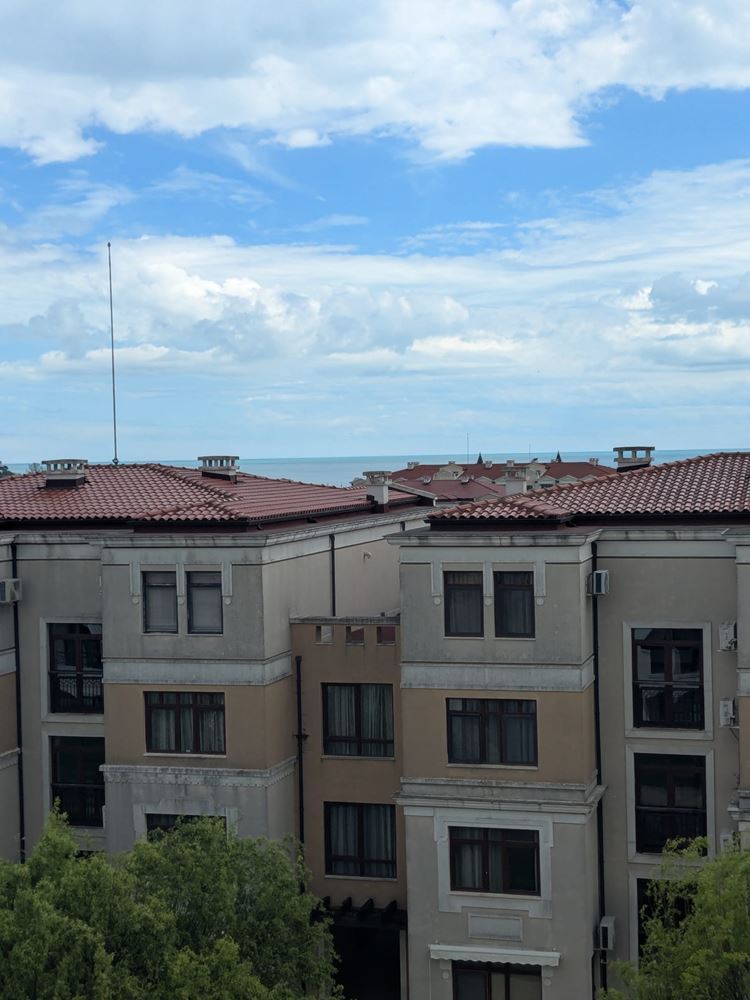 Apartament z jedną sypialnią z częściowym widokiem na morze w luksusowym kompleksie z własną infrastrukturą w Sozopolu