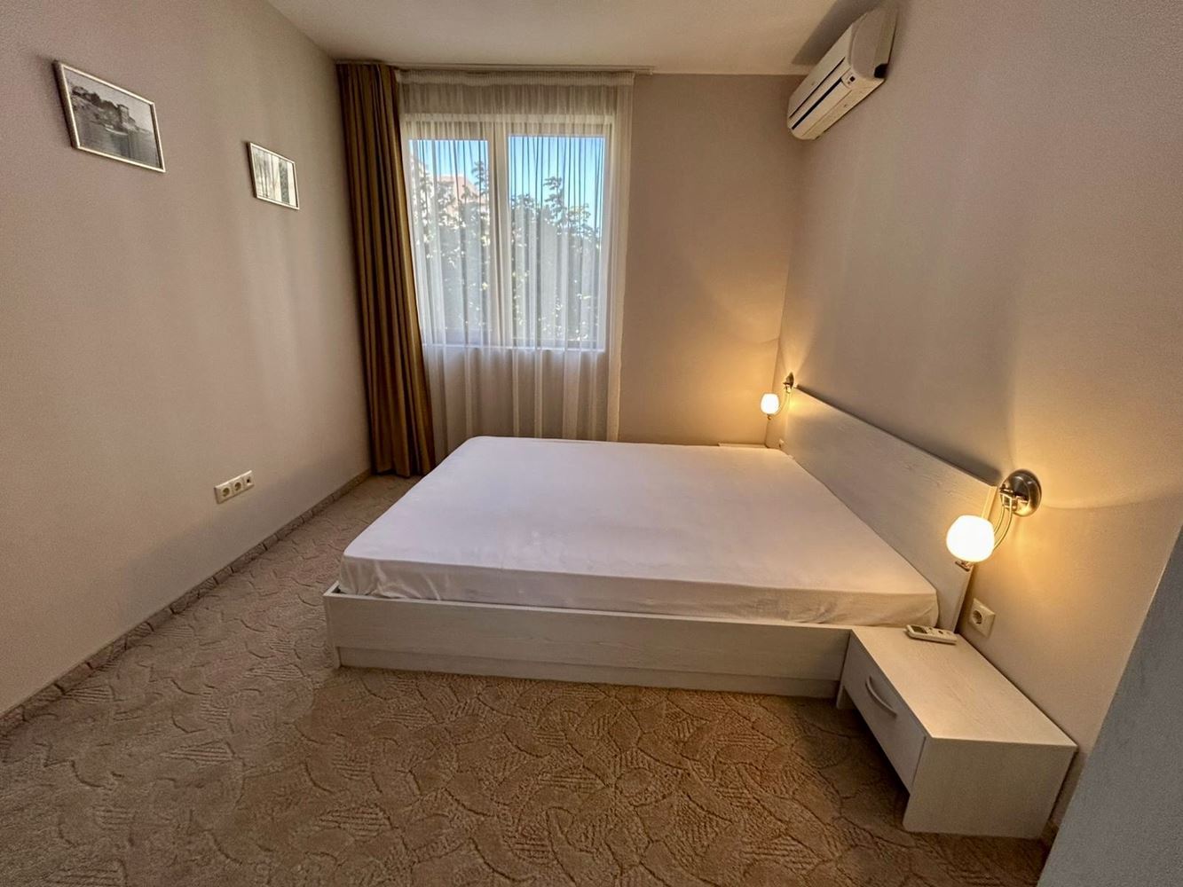 Przytulny apartament z jedną sypialnią z widokiem na basen i tereny zielone w świetnym kompleksie w Słonecznym Brzegu