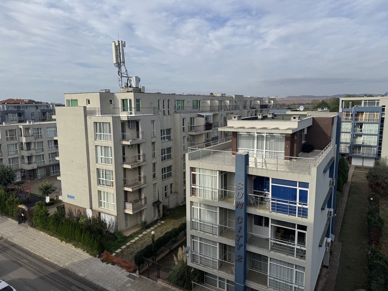 Apartament z jedną sypialnią i panoramicznym widokiem w sercu Słonecznego Brzegu