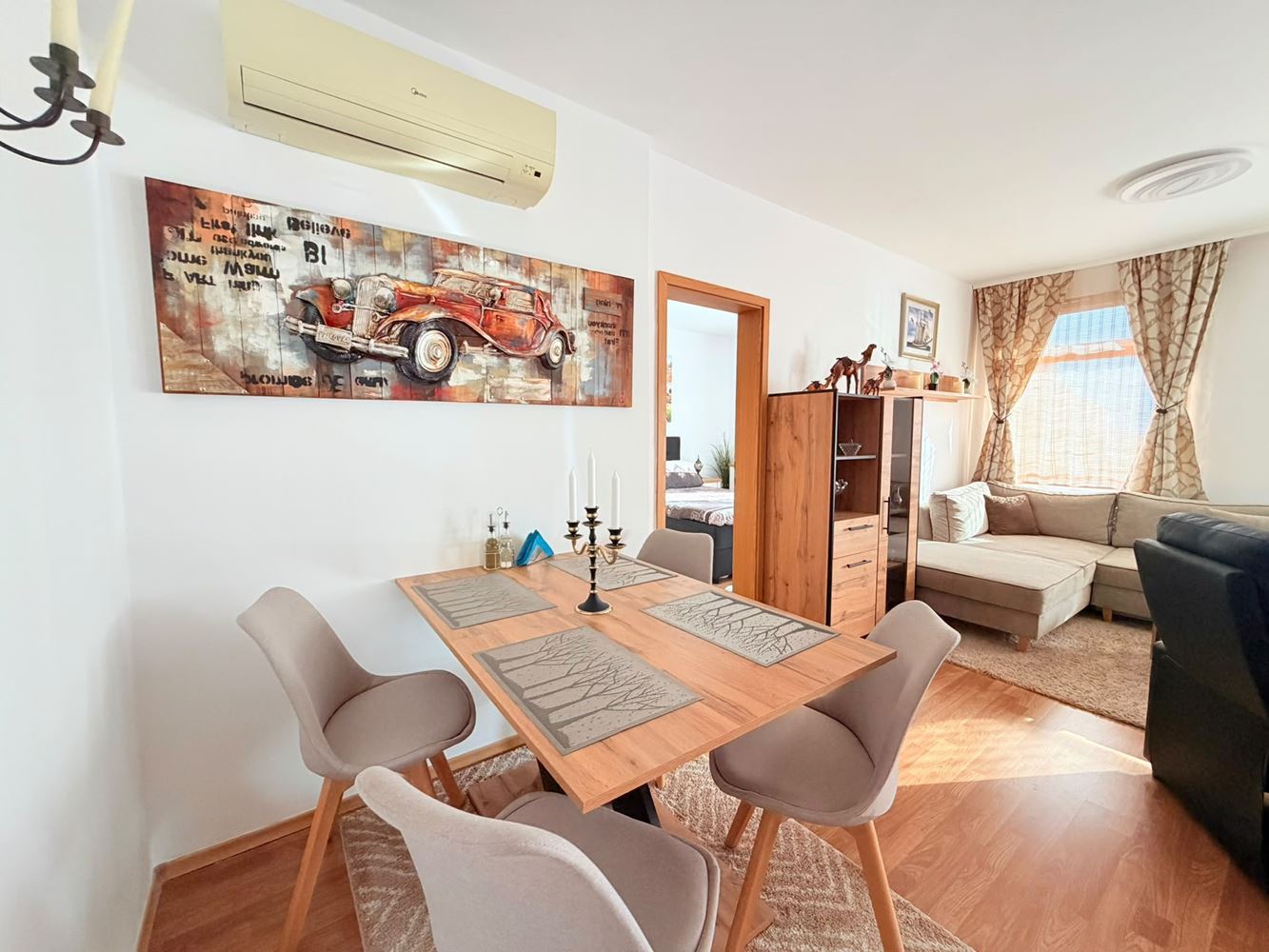 Luksusowy apartament z dwiema sypialniami i widokiem na basen w Aheloy – w pełni umeblowany i gotowy do zamieszkania