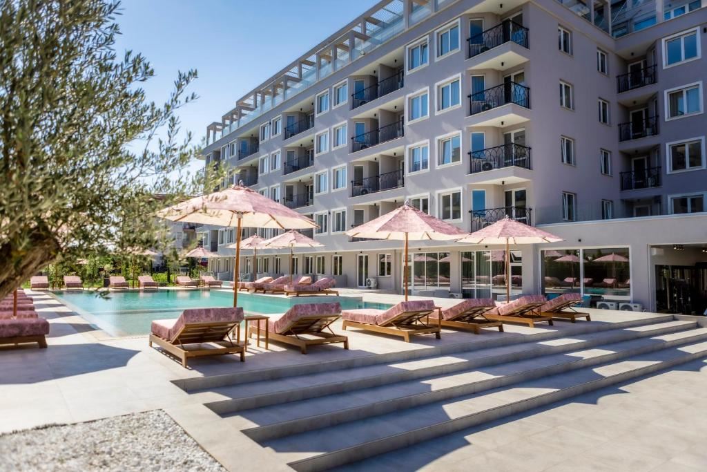 Luksusowe studio w nowym kompleksie 300 metrów od plaży w Słonecznym Brzegu – gotowe do zamieszkania