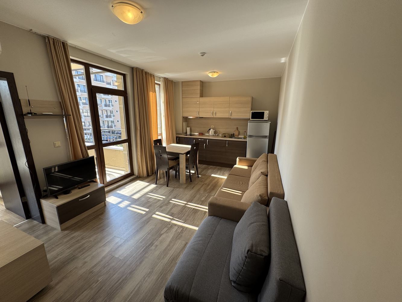 Apartament z jedną sypialnią w nowoczesnym kompleksie w Sveti Vlas – przytulna nieruchomość gotowa do zamieszkania