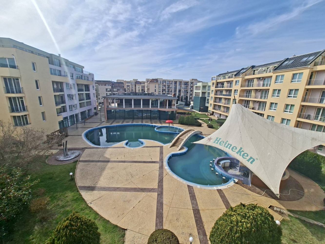 Przestronne mieszkanie z jedną sypialnią z pełną infrastrukturą kurortu w Słonecznym Brzegu