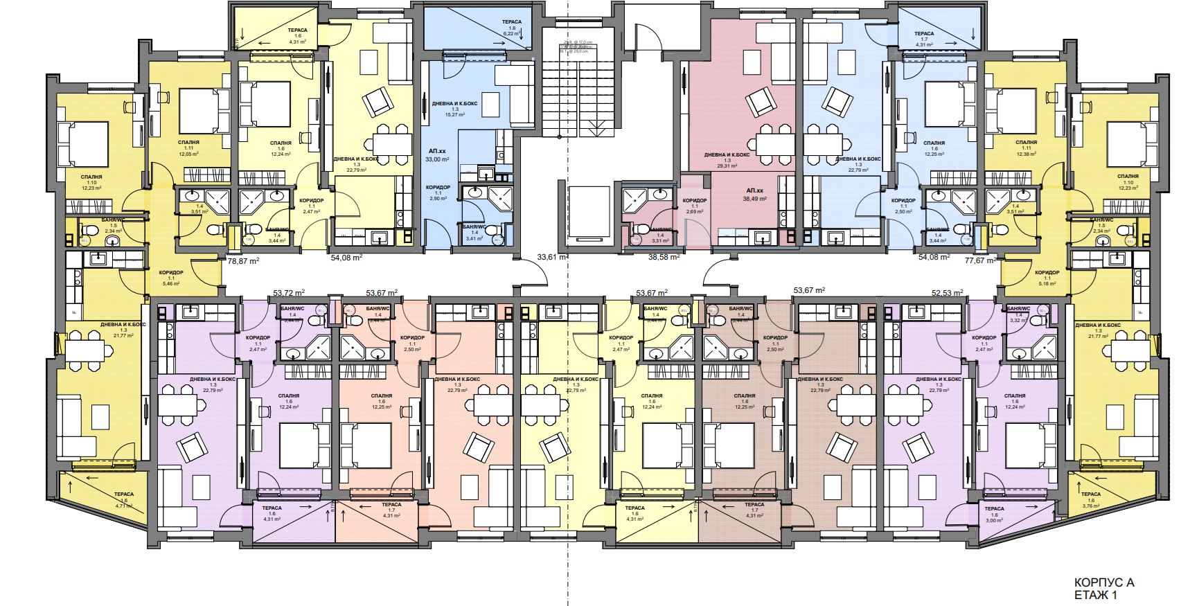 Nowoczesny apartament z dwiema sypialniami w ekskluzywnym nowym projekcie w Rawdzie