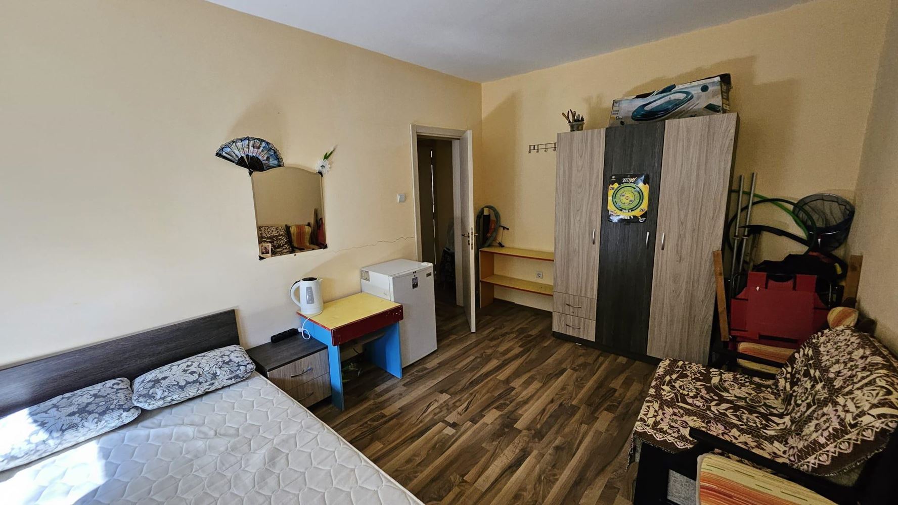 Przestronne mieszkanie z jedną sypialnią w Nesebyrze, dzielnica Czarne Morze – bez opłaty za utrzymanie i z Aktem 16