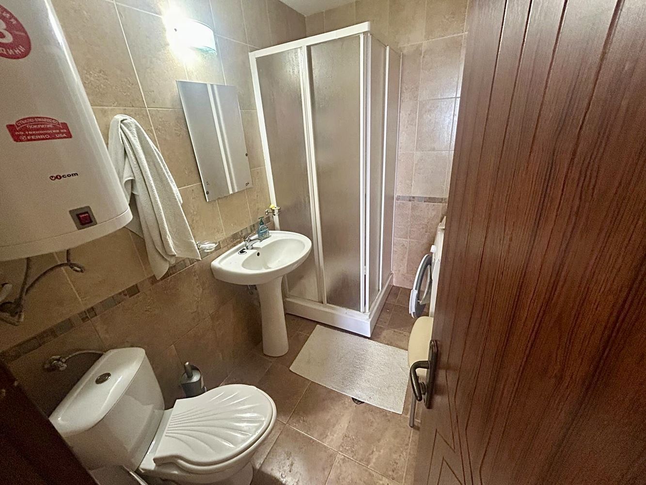 Przestronny apartament z jedną sypialnią i widokiem na zieleń w Nesebyrze – gotowy do zamieszkania