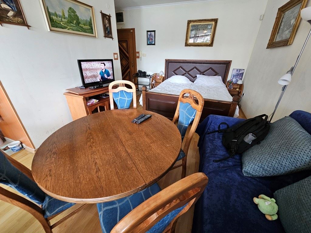 Przestronne studio z widokiem na basen w Słonecznym Brzegu – komfort i doskonała lokalizacja blisko Cacao Beach