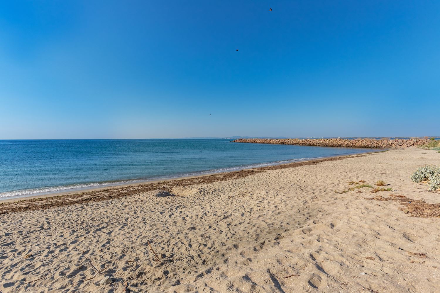 Pierwsza linia brzegowa z piękną panoramą morza – przestronne mieszkanie z jedną sypialnią i dwoma tarasami