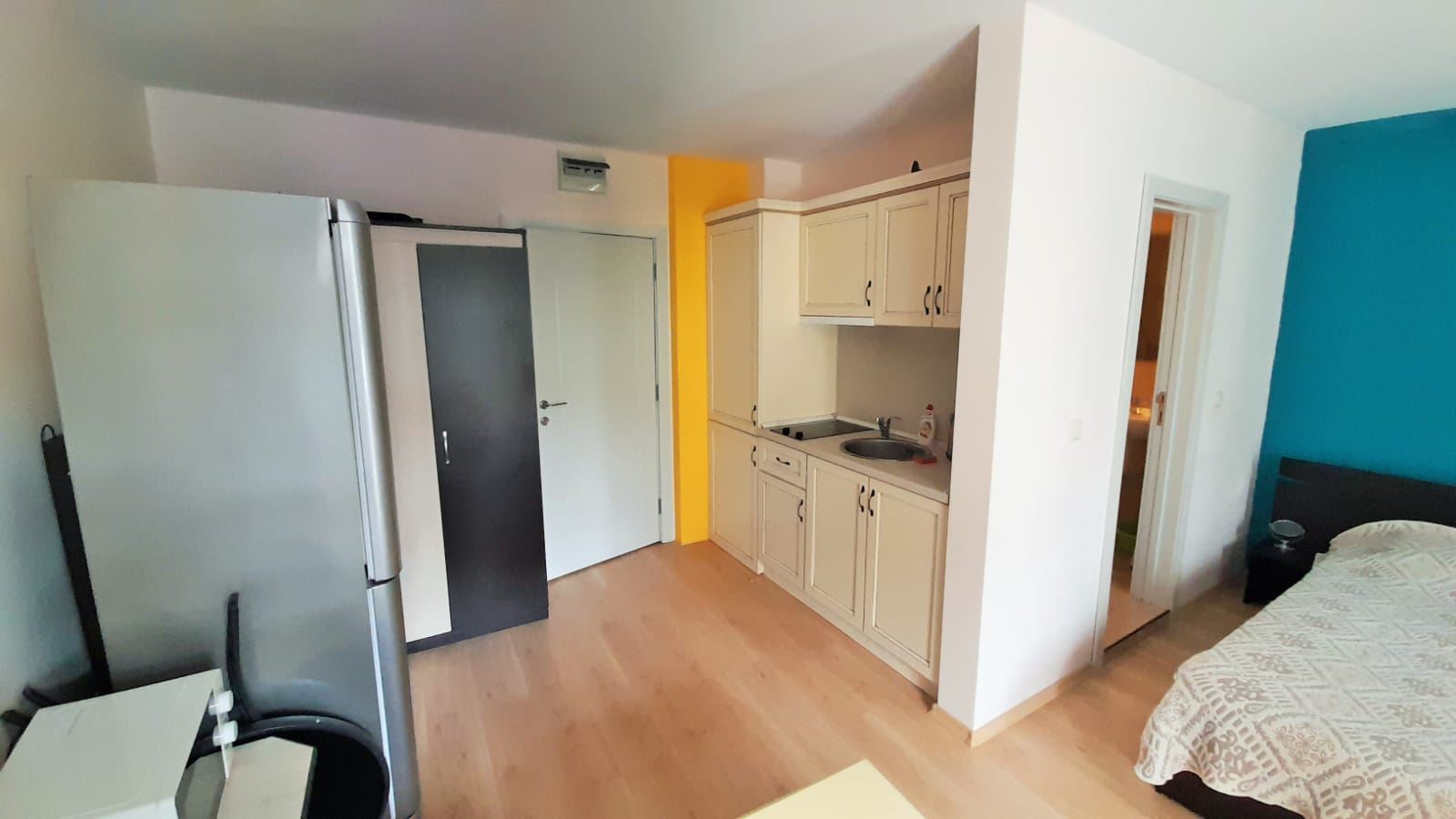 Eleganckie studio w prestiżowym kompleksie w Słonecznym Brzegu – doskonała inwestycja; w pełni gotowe do zamieszkania