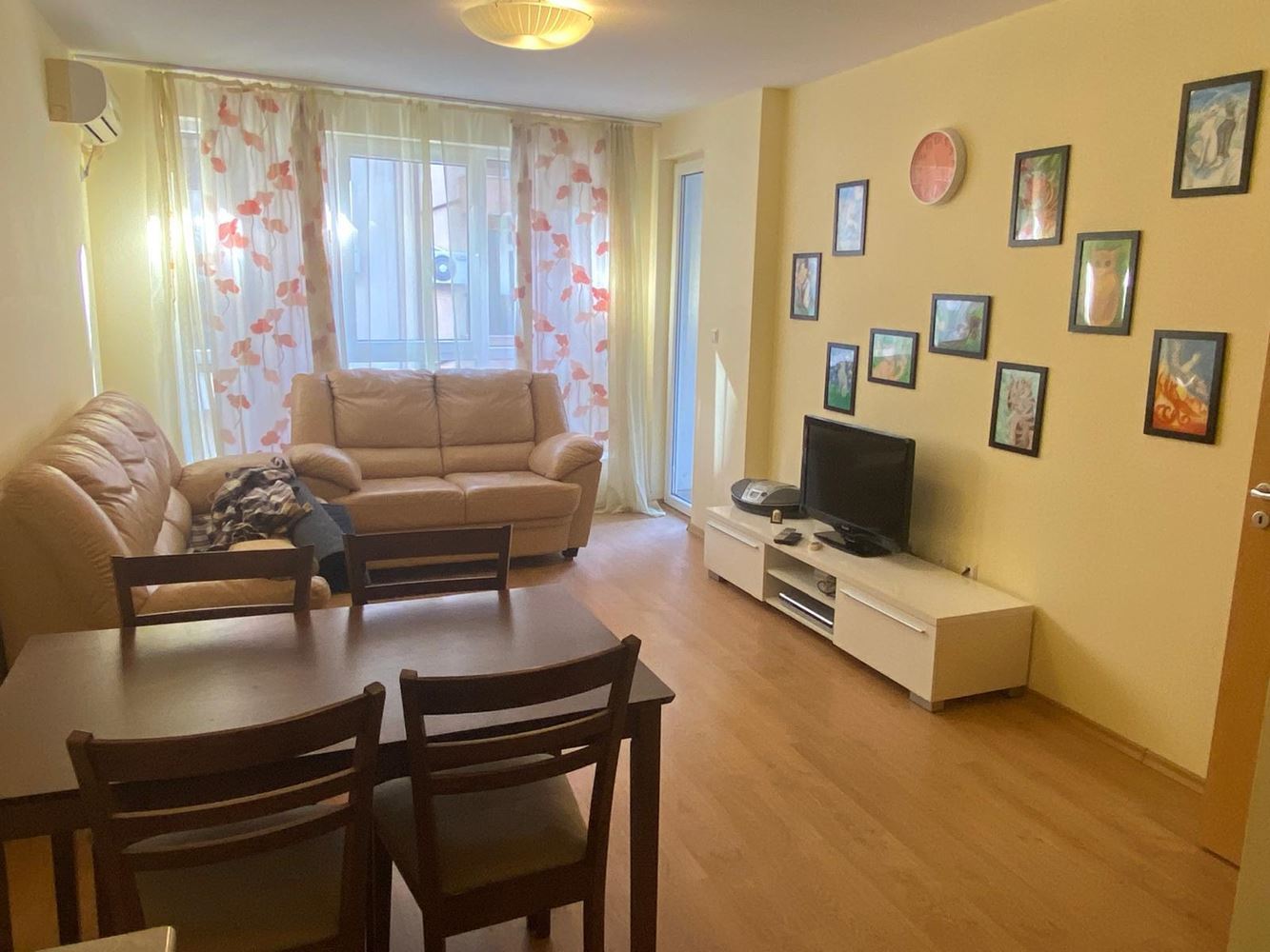 Umeblowany apartament z jedną sypialnią 50 m od morza w Pomorie