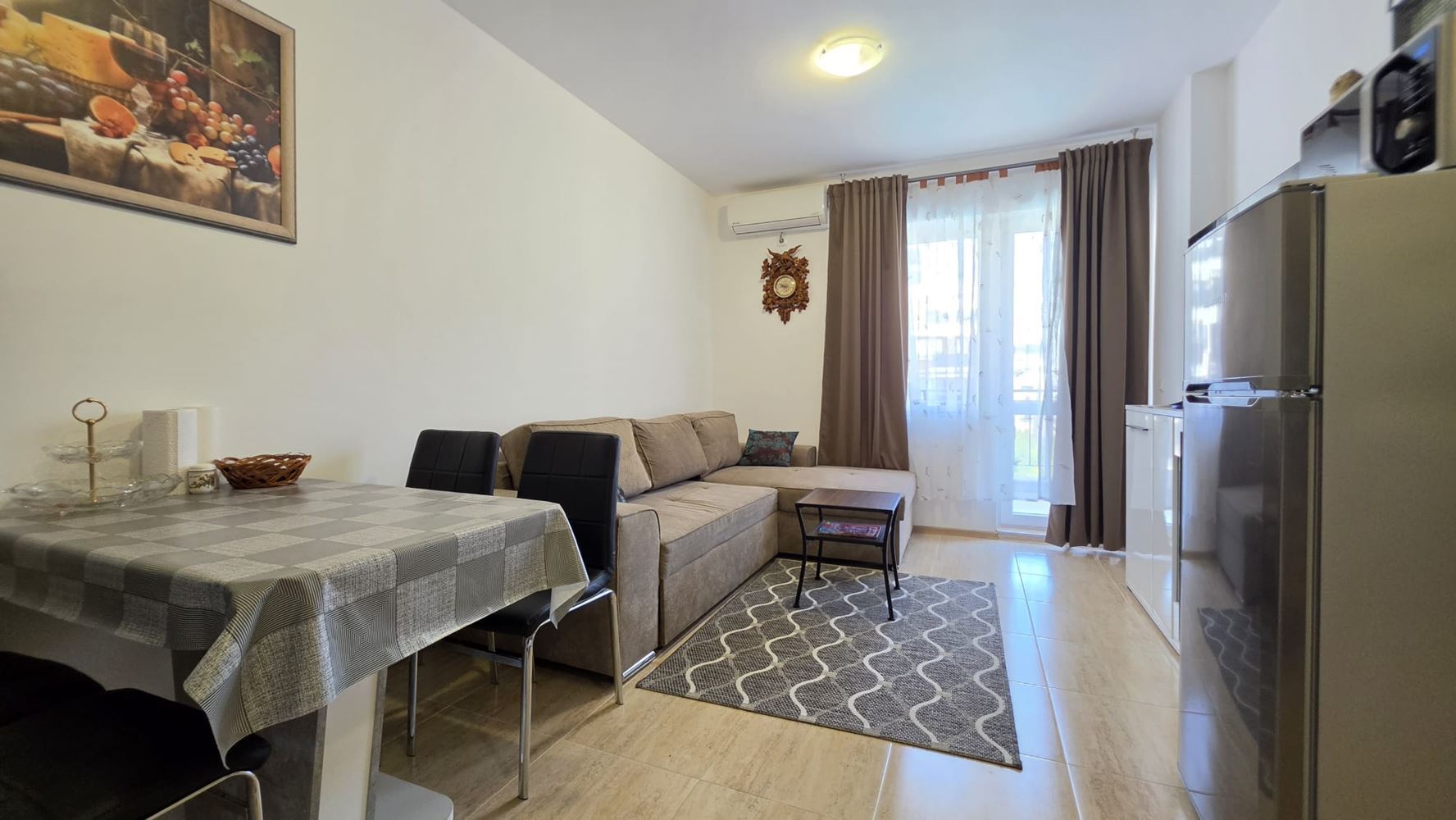 Przytulny apartament z jedną sypialnią w centralnej części Słonecznego Brzegu – doskonały wybór na wypoczynek i inwestycję