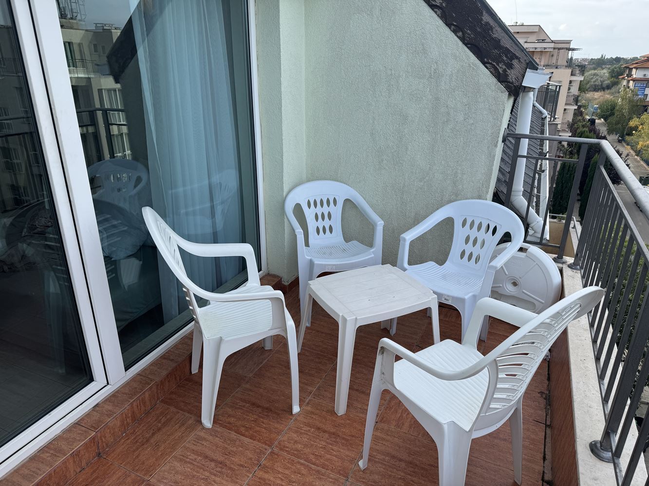 Apartament z jedną sypialnią i panoramicznym widokiem w sercu Słonecznego Brzegu