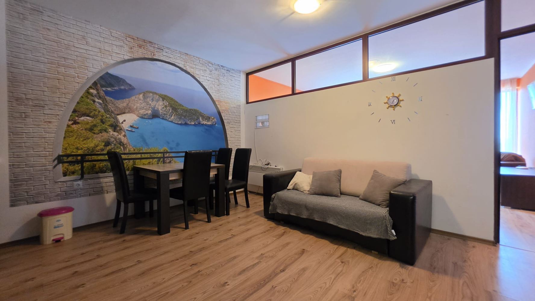 Apartament z jedną sypialnią i widokiem na morze w Sveti Vlas – 200 metrów od plaży