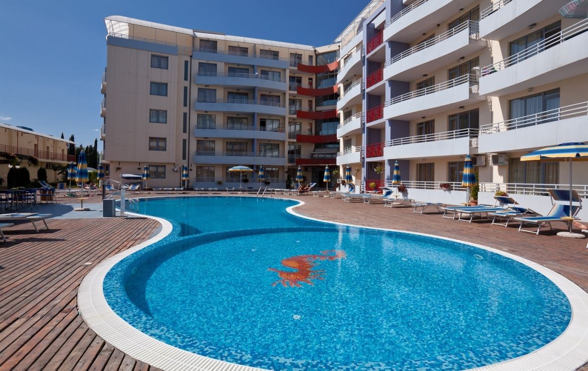  Przestronny apartament z jedną sypialnią w topowej lokalizacji w sercu Słonecznego Brzegu