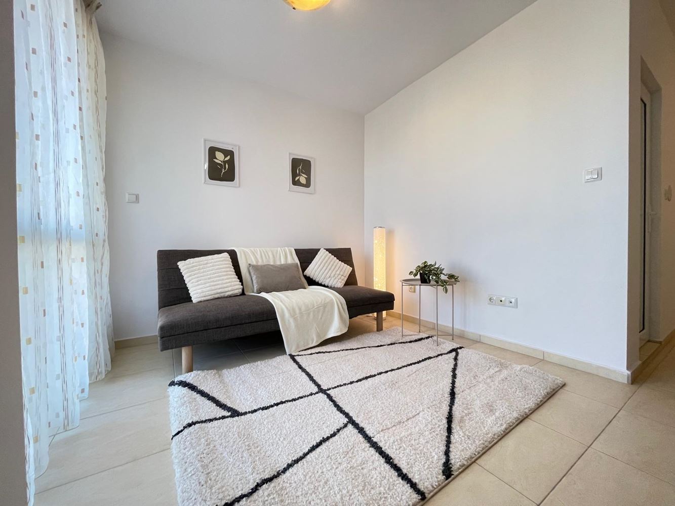 Stylowe umeblowane studio w całorocznym kompleksie w Słonecznym Brzegu, 400 metrów od plaży