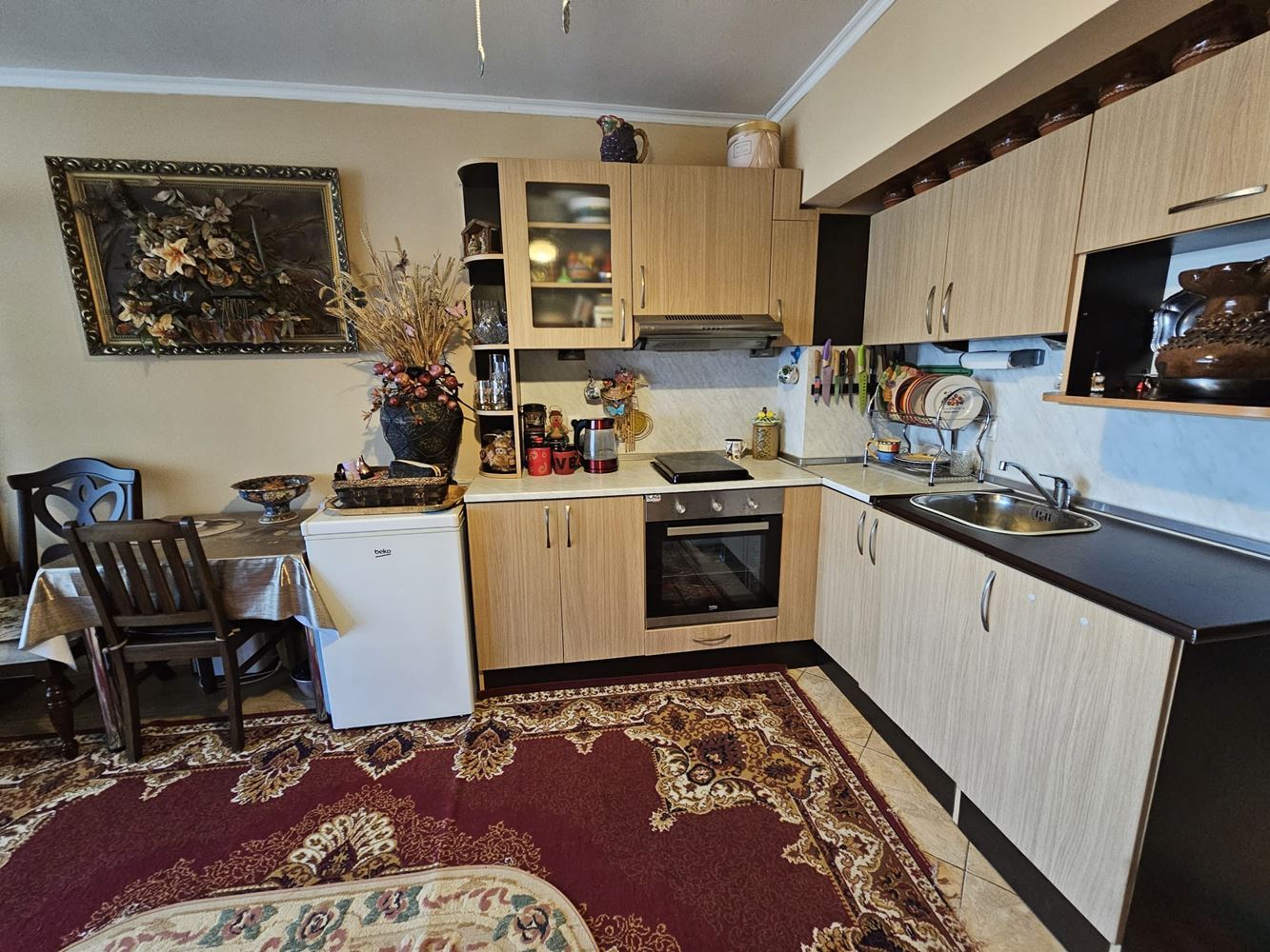 Studio z widokiem na morze w Świętym Własie – z miejscem parkingowym i bez opłaty za utrzymanie