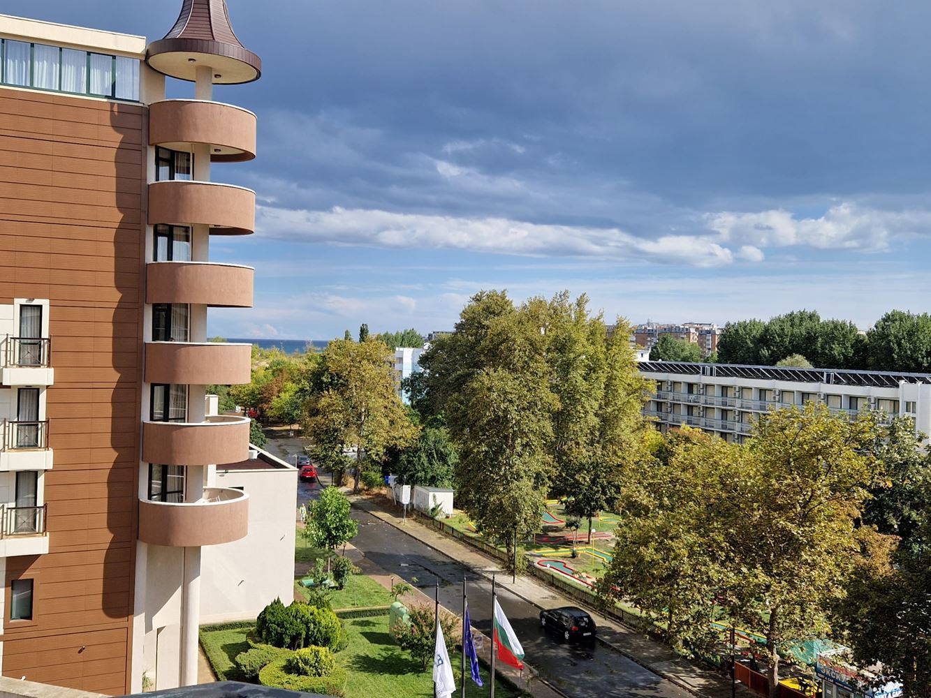 Morze i udogodnienia na wyciągnięcie ręki – mieszkanie z jedną sypialnią 100 m od plaży w Słonecznym Brzegu