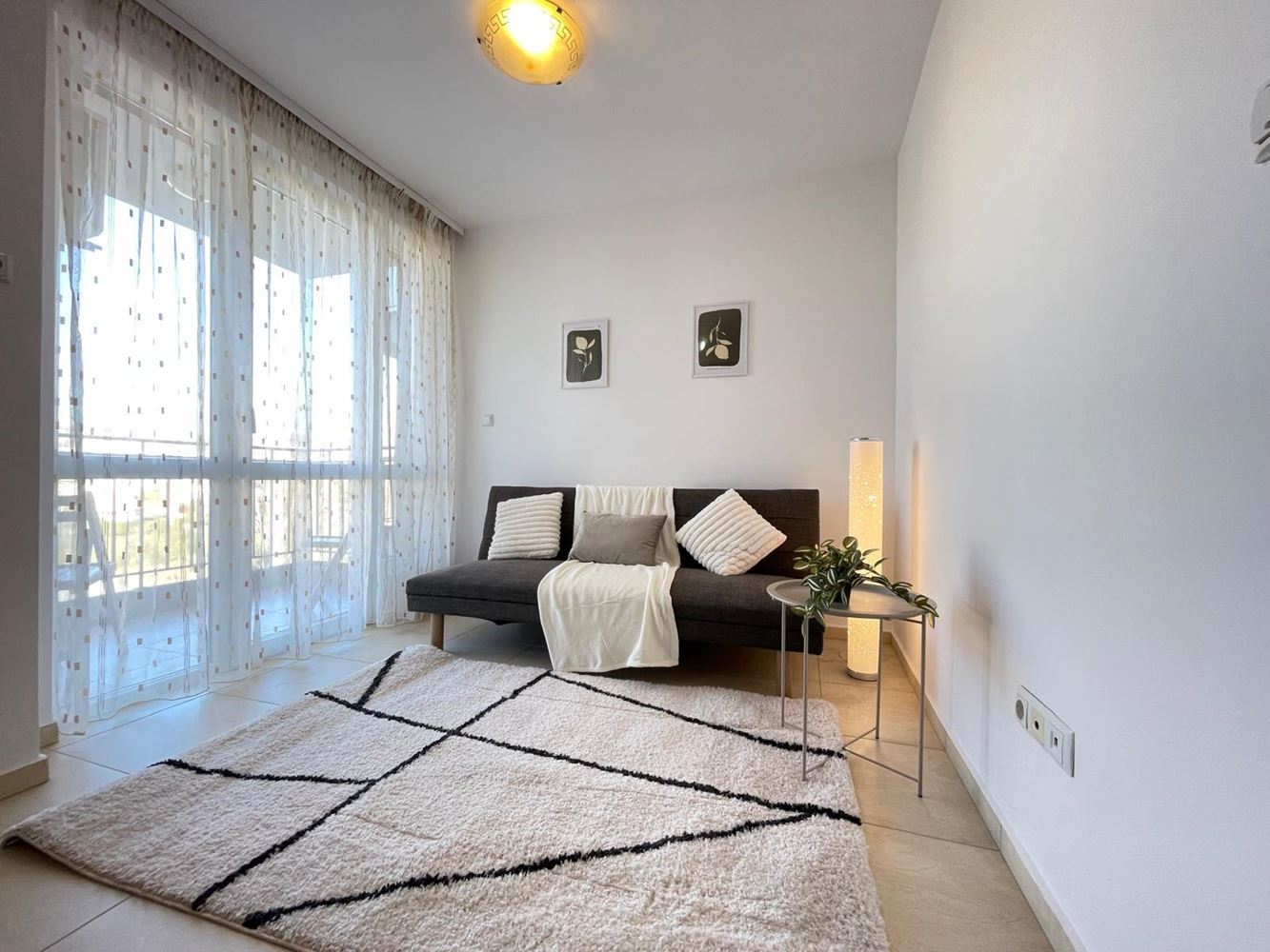 Stylowe umeblowane studio w całorocznym kompleksie w Słonecznym Brzegu, 400 metrów od plaży