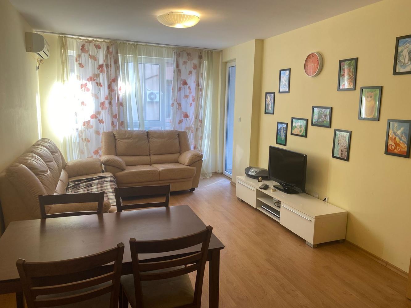 Umeblowany apartament z jedną sypialnią 50 m od morza w Pomorie