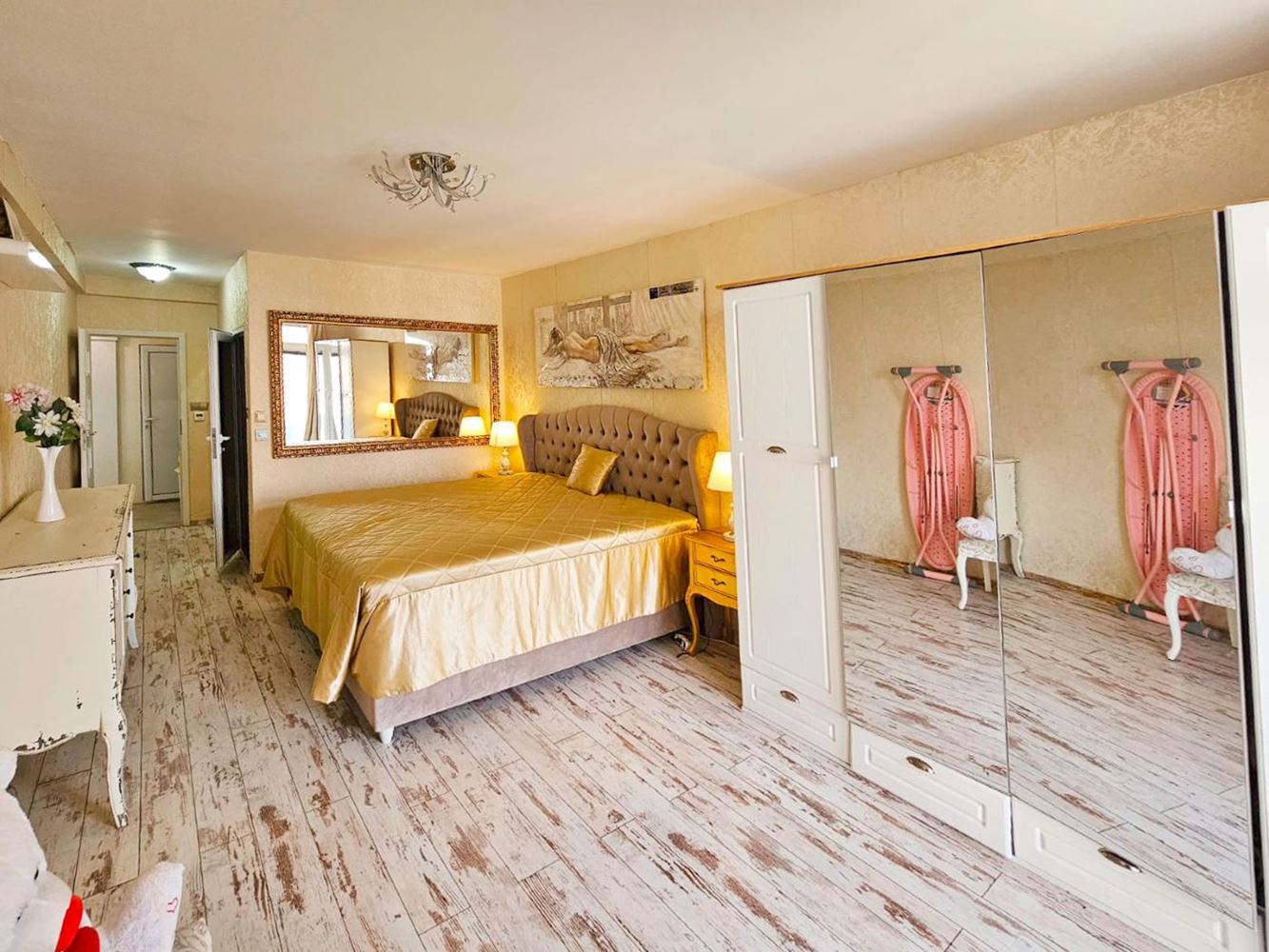 Luksusowy apartament trzypokojowy z widokiem na morze na pierwszej linii w Rawdzie – 114 m², dwa tarasy i pełen komfort