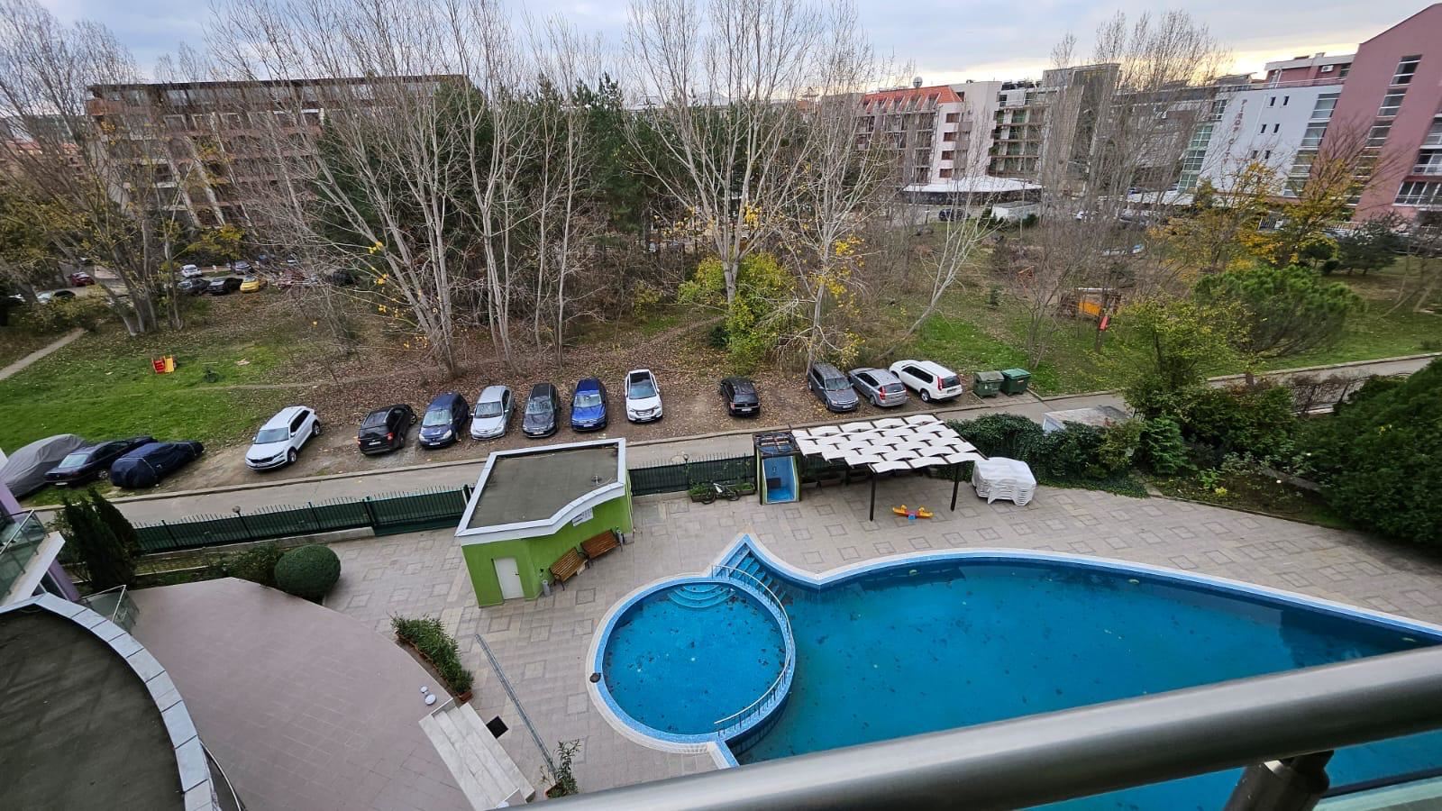 Przestronny apartament z jedną sypialnią w nowoczesnym kompleksie w sercu Słonecznego Brzegu – doskonała inwestycja i gotowy do zamieszkania