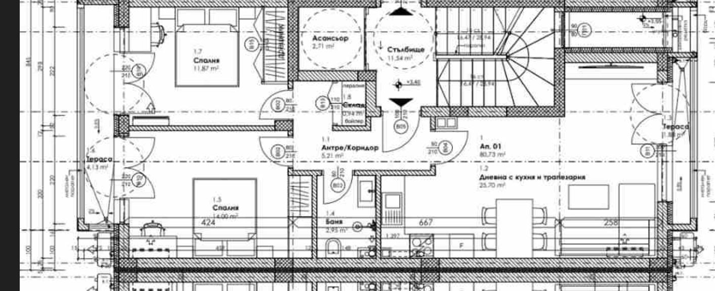 Przestrzeń, światło i komfort – mieszkanie z dwiema sypialniami i dwiema ekspozycjami w nowym budynku w Meden Rudnik, strefa B