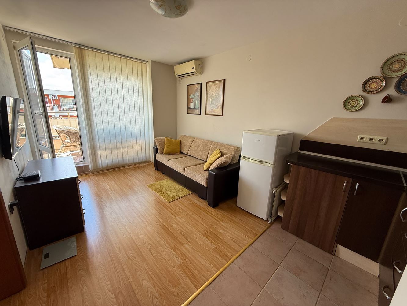 Przestronny apartament z jedną sypialnią w pobliżu aquaparku w Słonecznym Brzegu – doskonała okazja inwestycyjna i wakacyjny dom