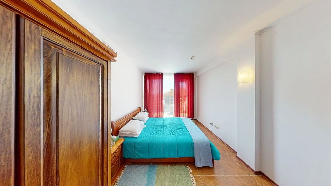 Przestronny apartament z jedną sypialnią i widokiem na morze w okolicach Słonecznego Brzegu