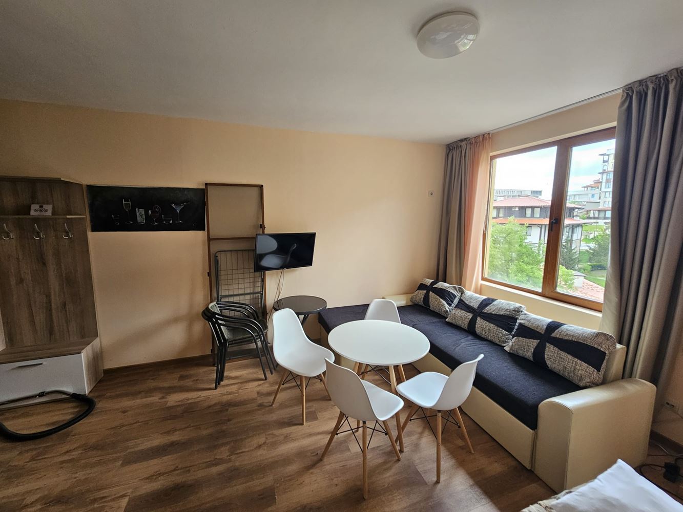 Przytulne studio na pierwszej linii brzegowej z morską atmosferą w Sweti Własie