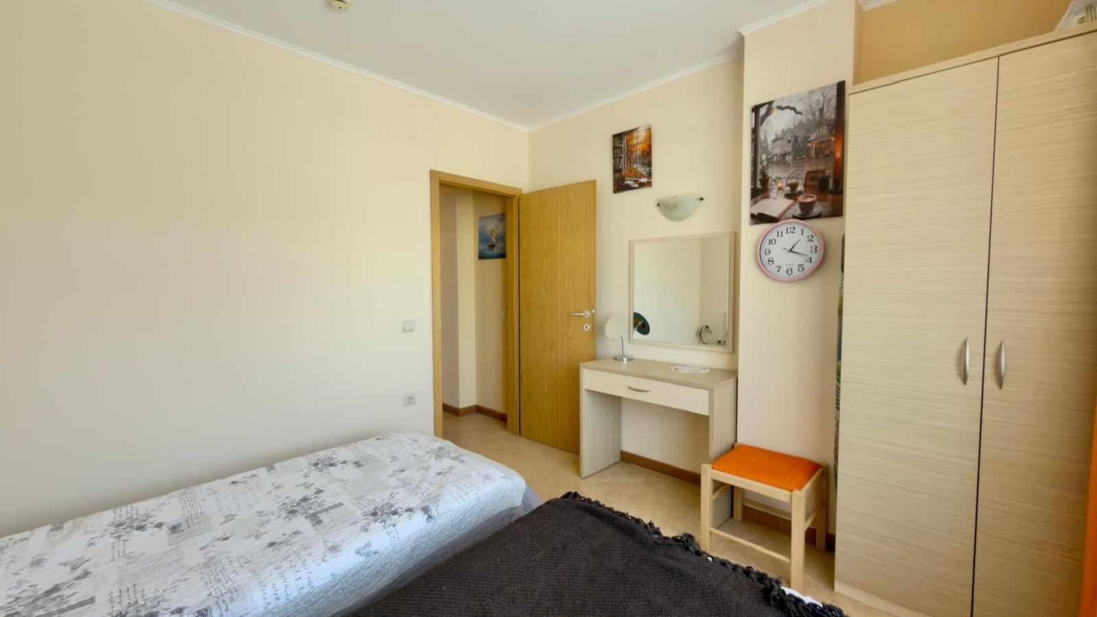 Przestronny apartament z dwiema sypialniami w luksusowym kompleksie w Słonecznym Brzegu