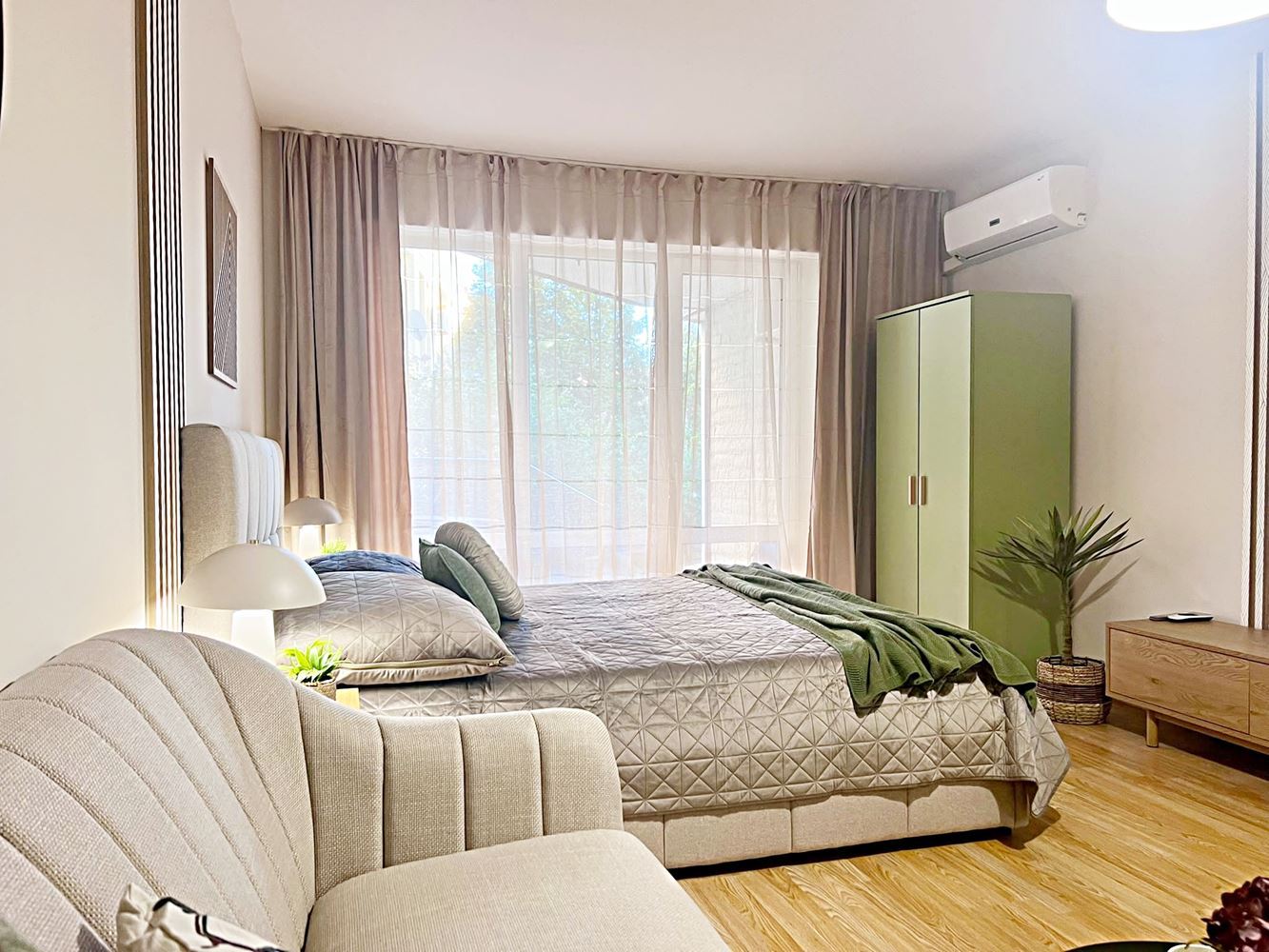 Studio z designerskim remontem w Świętym Własie – zaledwie 200 m od morza