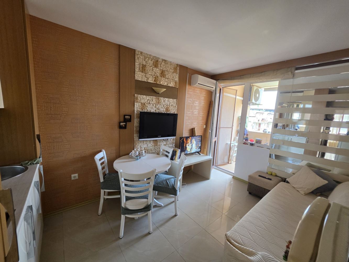 Stylowy apartament z jedną sypialnią w cichej i spokojnej części Słonecznego Brzegu